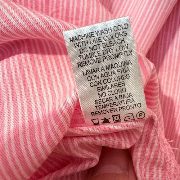 Heart Hips Pink Off-Shoulder Ruffle Blouse - Picture 6 of 11